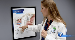 Dr. Molly Tatum talking about shoulder injuries